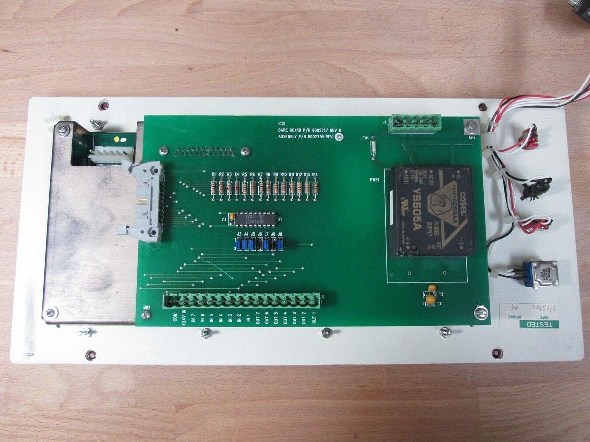 Used ICCI SLC Operator Terminal Display 8002755, with panel furnace ready to install
