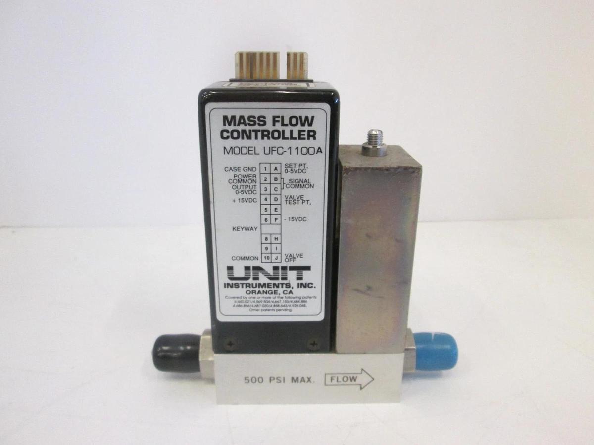 Used Unit Instruments, UFC-1100A, Mass Flow Controller, 100 SCCM, N2O, Used