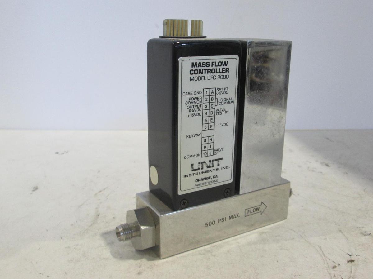 Used Unit, UFC-2000, Mass Flow Controller, 20 SLM, Ar, Used