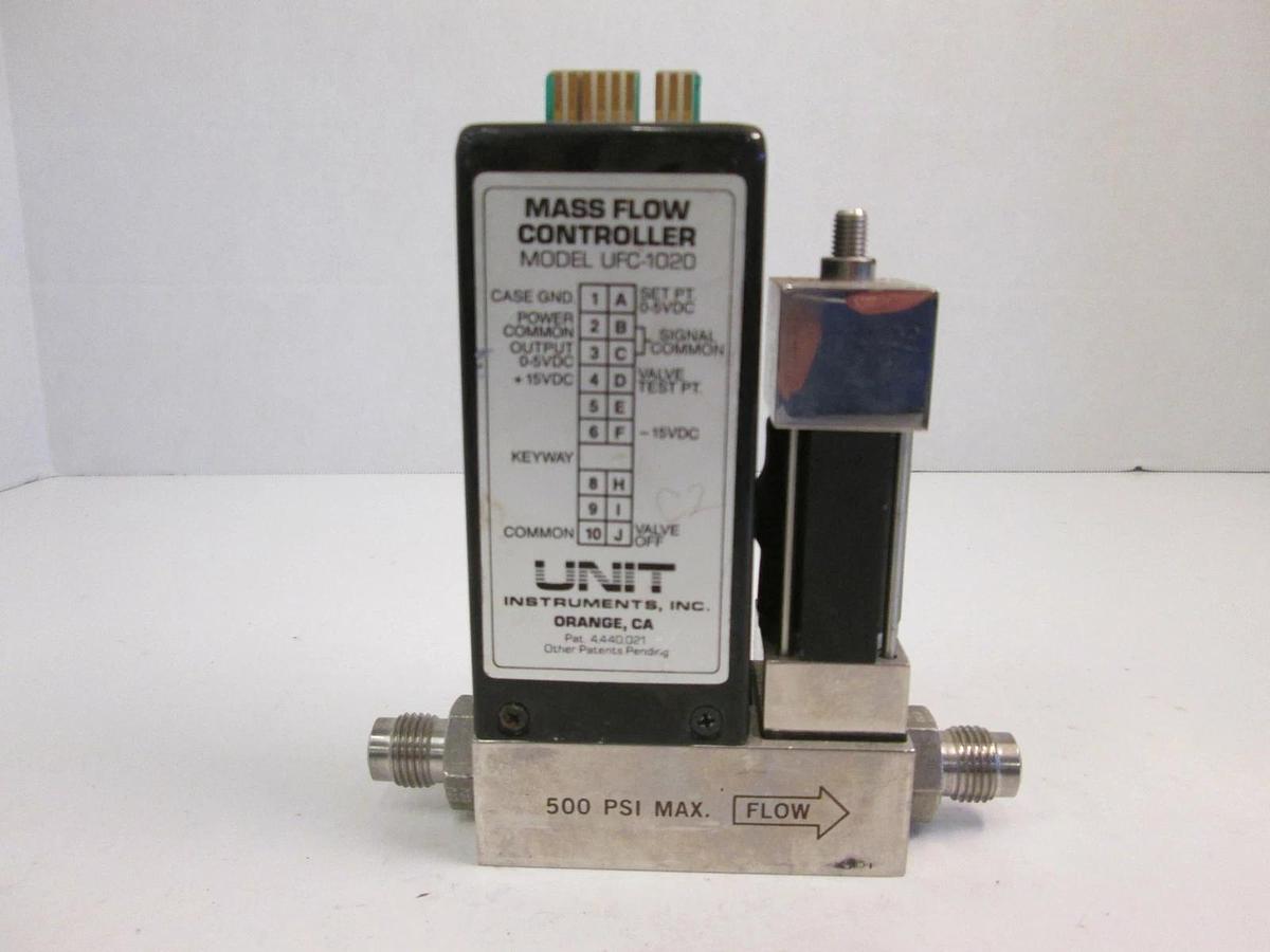 Used Unit UFC-1020 Mass Flow Controller MFC, H2, 10 SLM