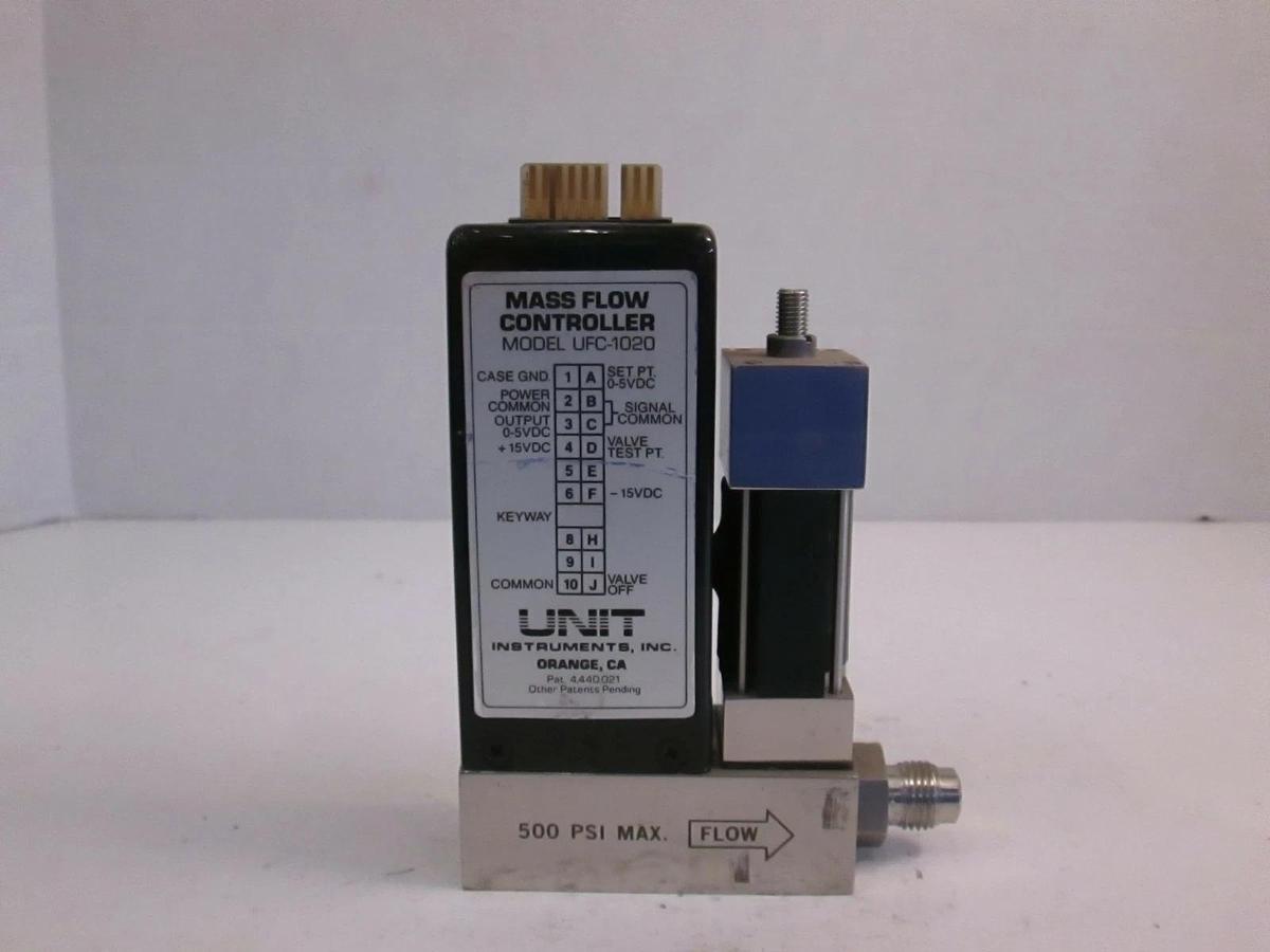 Used Unit UFC-1020 Mass Flow Controller MFC, SF6, 100 SCCM