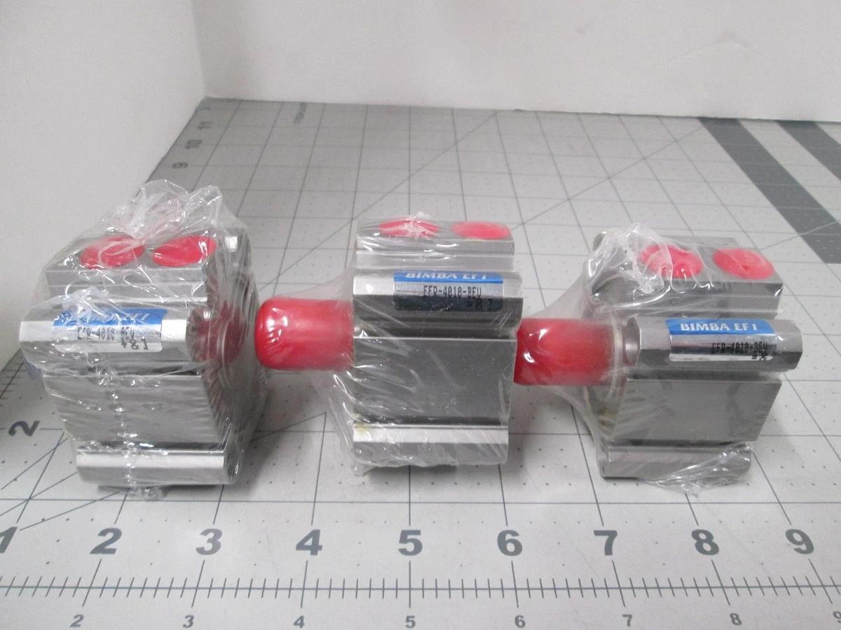 Bimba, EFR-4010-BEV, Pneumatic Cylinder, New, Lot of 3