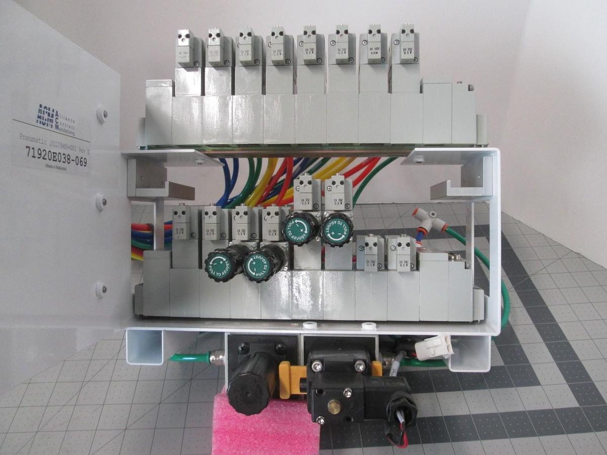 Used Numatics, Flexblock, S22C-02BKM, Air Manifold Module, SVG, 2017945-001, New