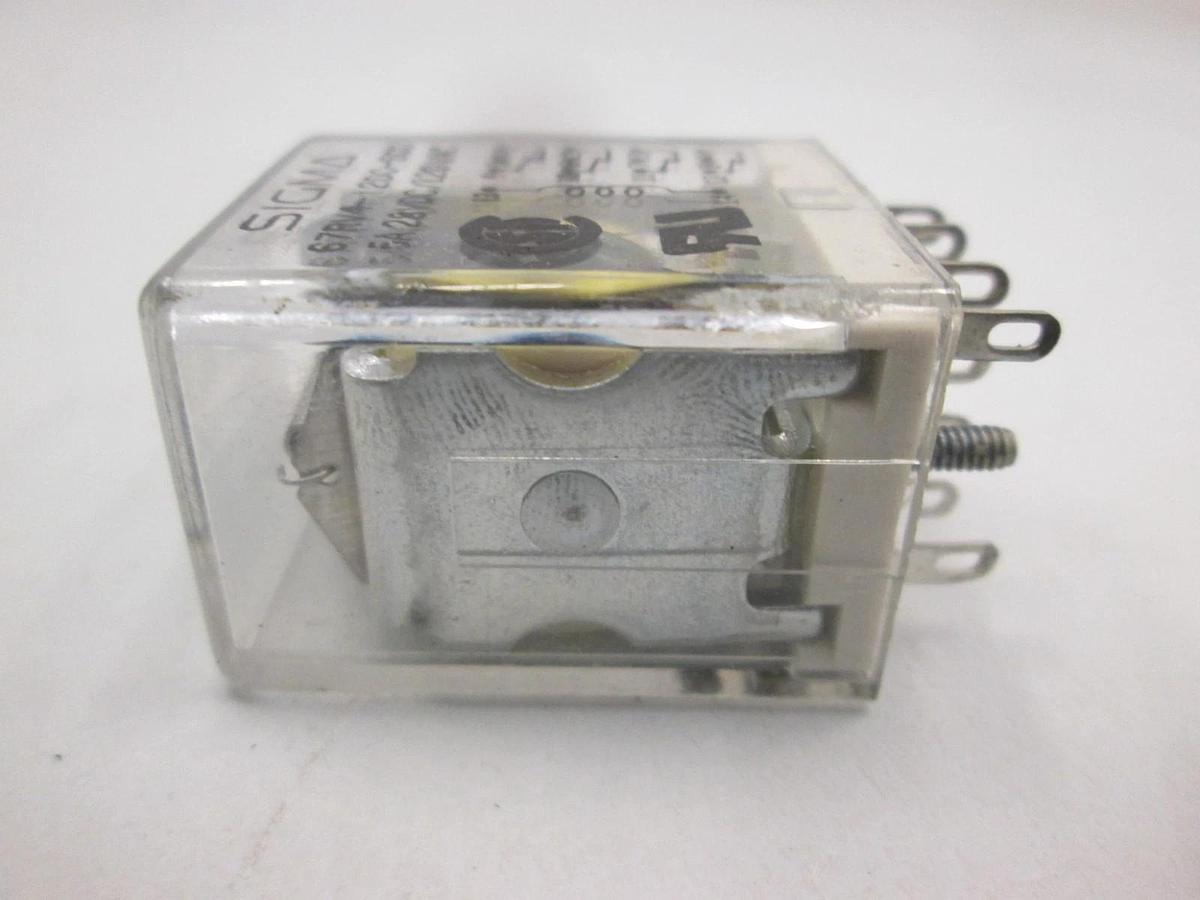 Used Sigma, 67RV4-12DC-SCO, Relay, 28VDC, Used