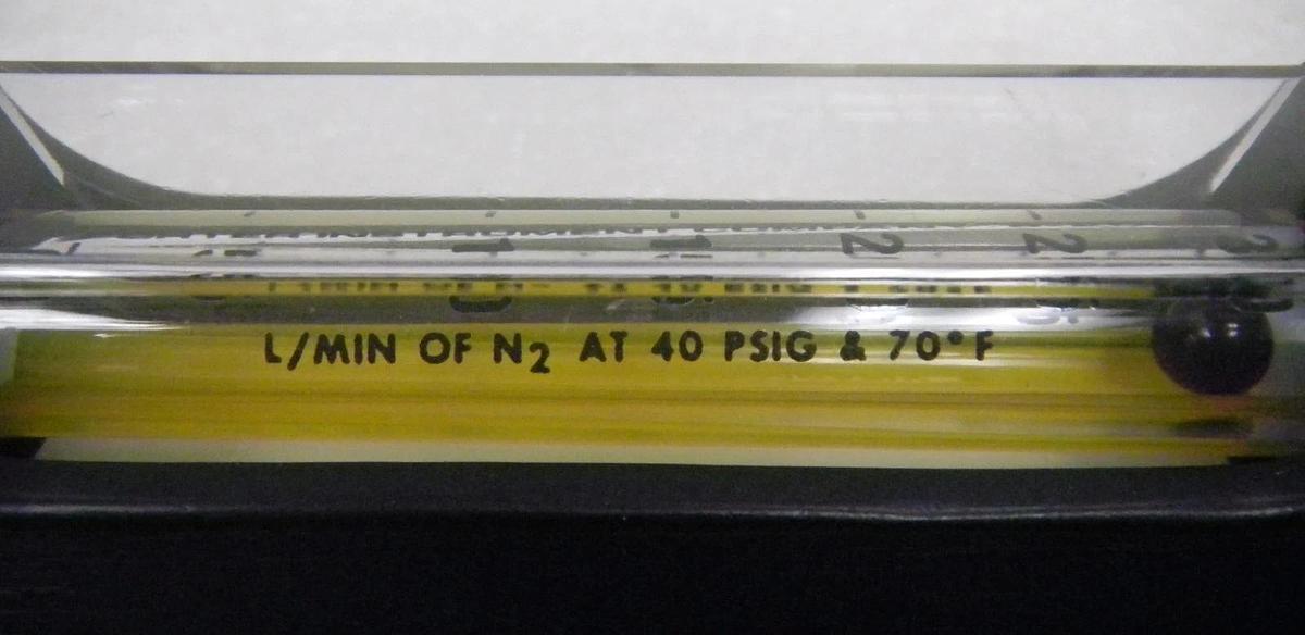 Porter B-2063 Flowmeter, 0-30, NEW Watkins Johnson 907023-003
