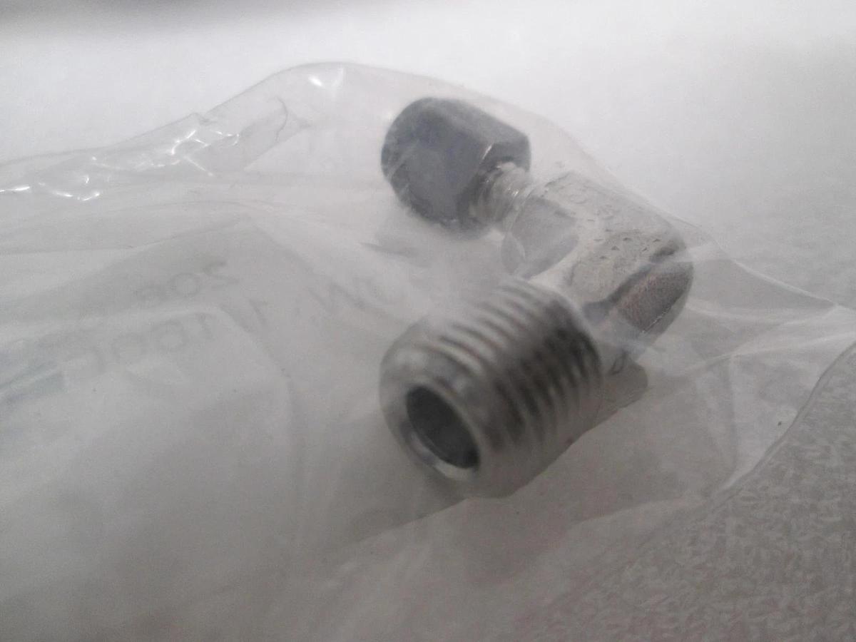Stainless Steel, Elbow, 1/160D T X 1/8NPTM, 206-059, New. Lot of 59