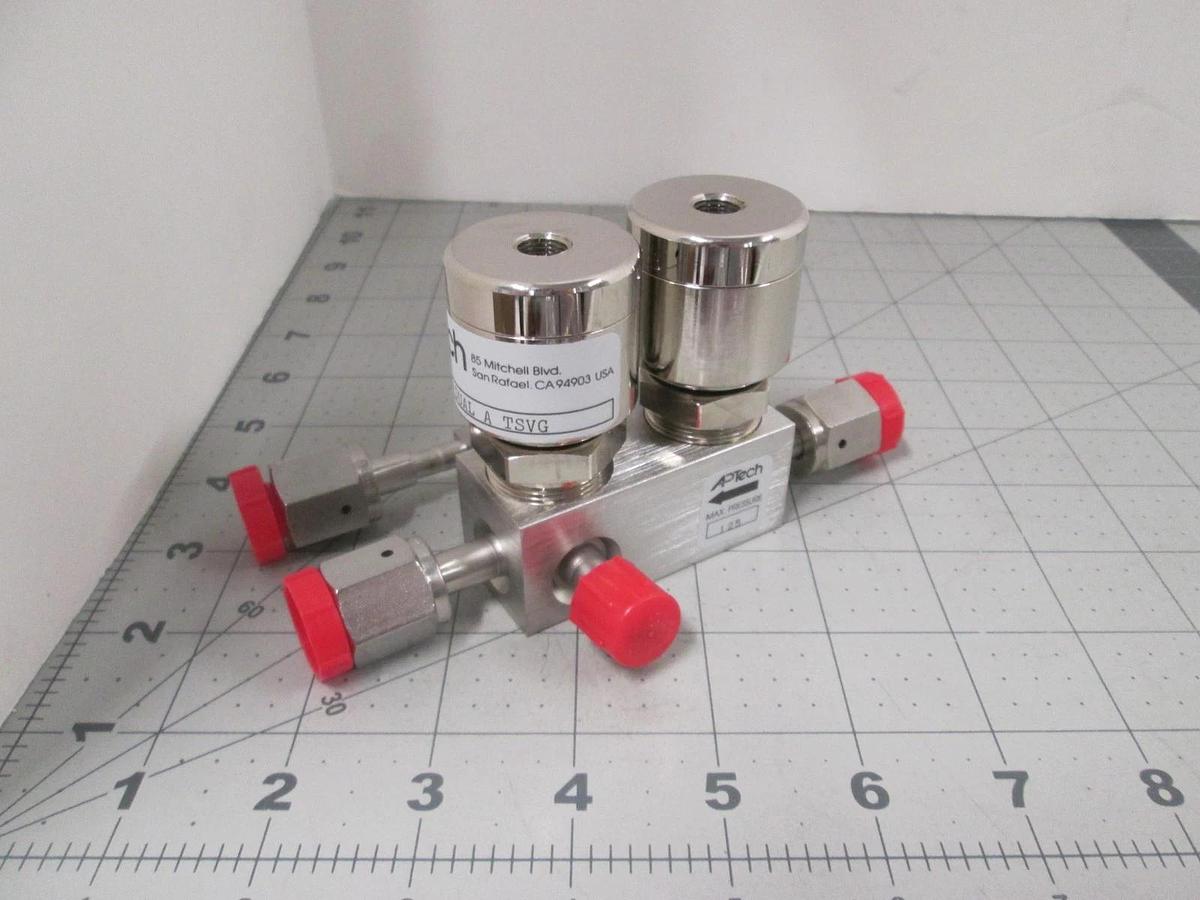 APTech, AP2550SM DUAL A TSVG, Pressure Valve, New