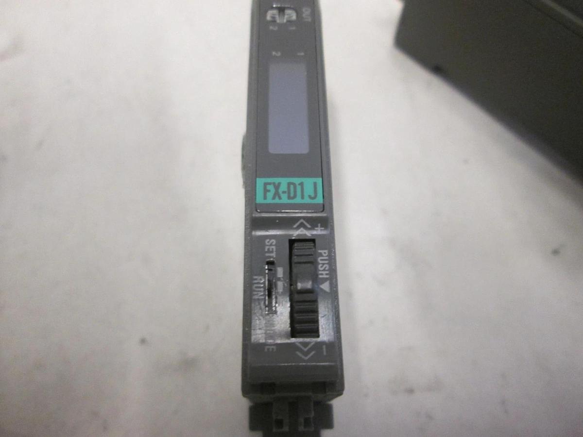 Used Sunx, FX-D1J, Photoelectric Sensor, Used, Lot of 2