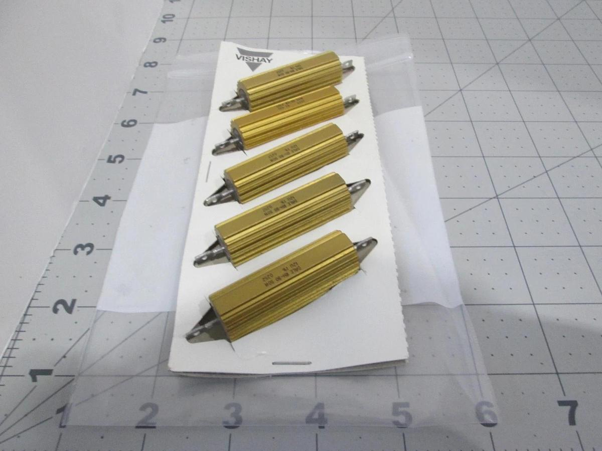 Dale, RH-50, 50W, Resistor, New, Lot of 5