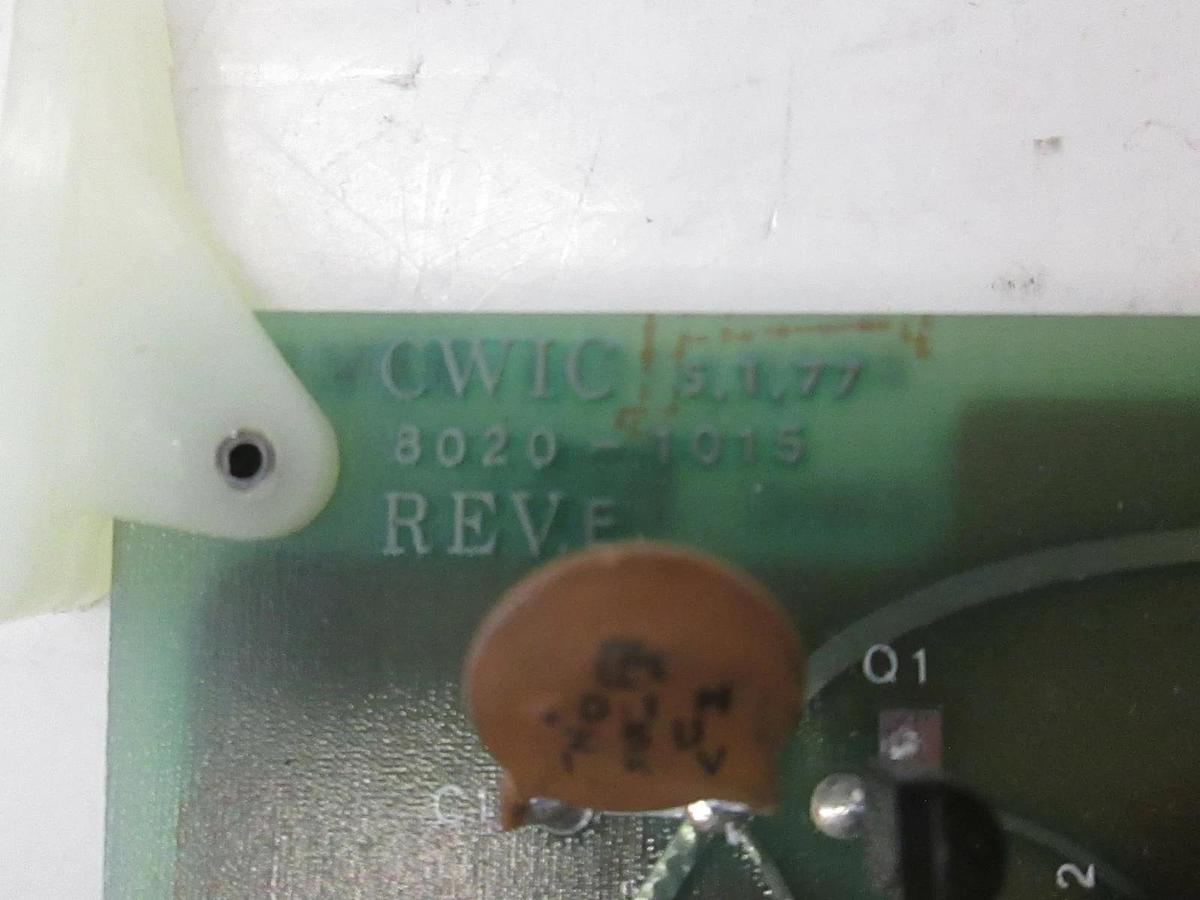 Used CWIC 8020-1015 PCB Assy, Used