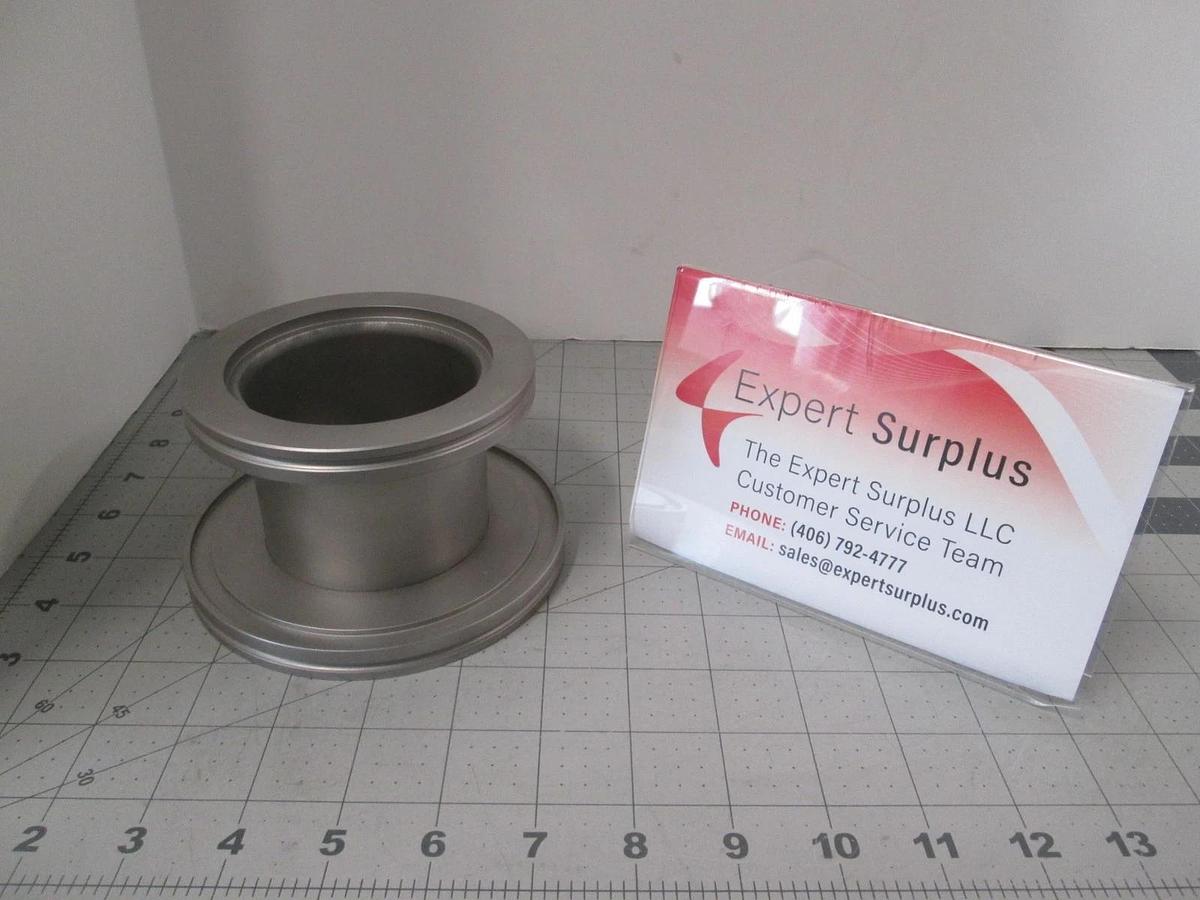 MKS Instruments, 100764908, Conical Reducer NW80 to NW100, 304SS, New