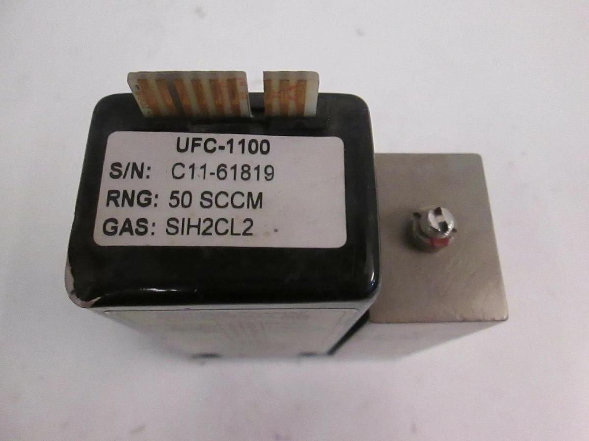 Used Unit UFC-1100 Mass Flow Controller, SIH2CL2, 50 SCCM, Used