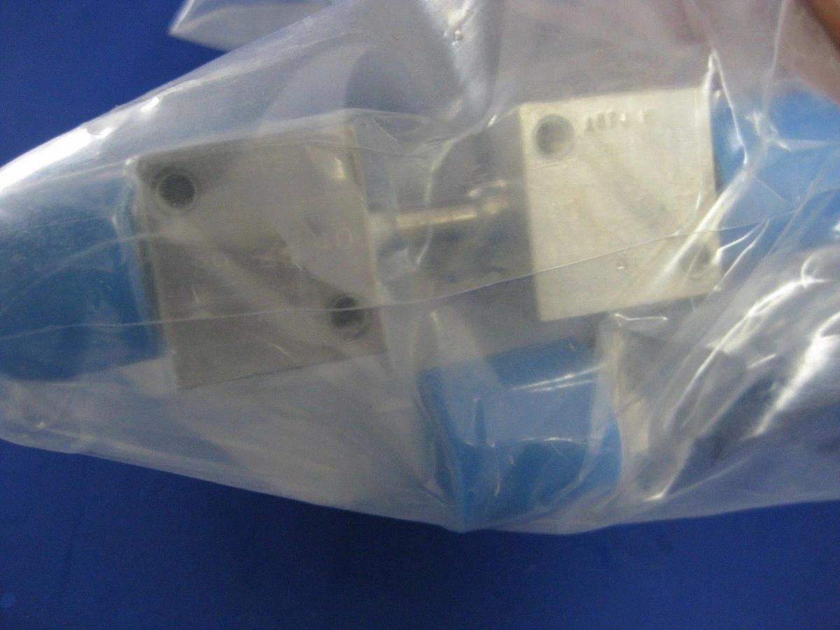 Used SWAGELOK NUPRO 6LV-M5195P-II 2-Stage Pneumatic Valve Assembly N/C, N/C, 3 Ports