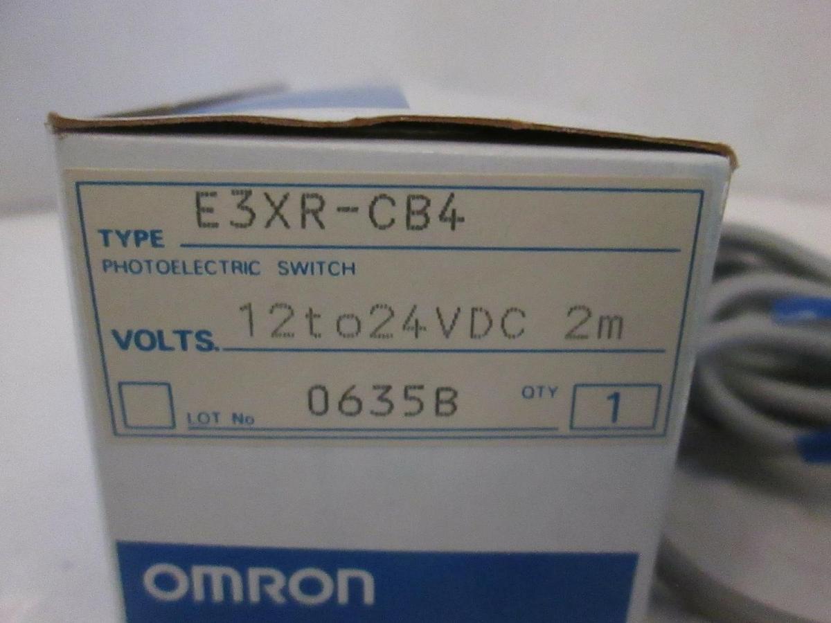 Used Omron E3XR-CB4 Photoelectric Switch, New Open Box