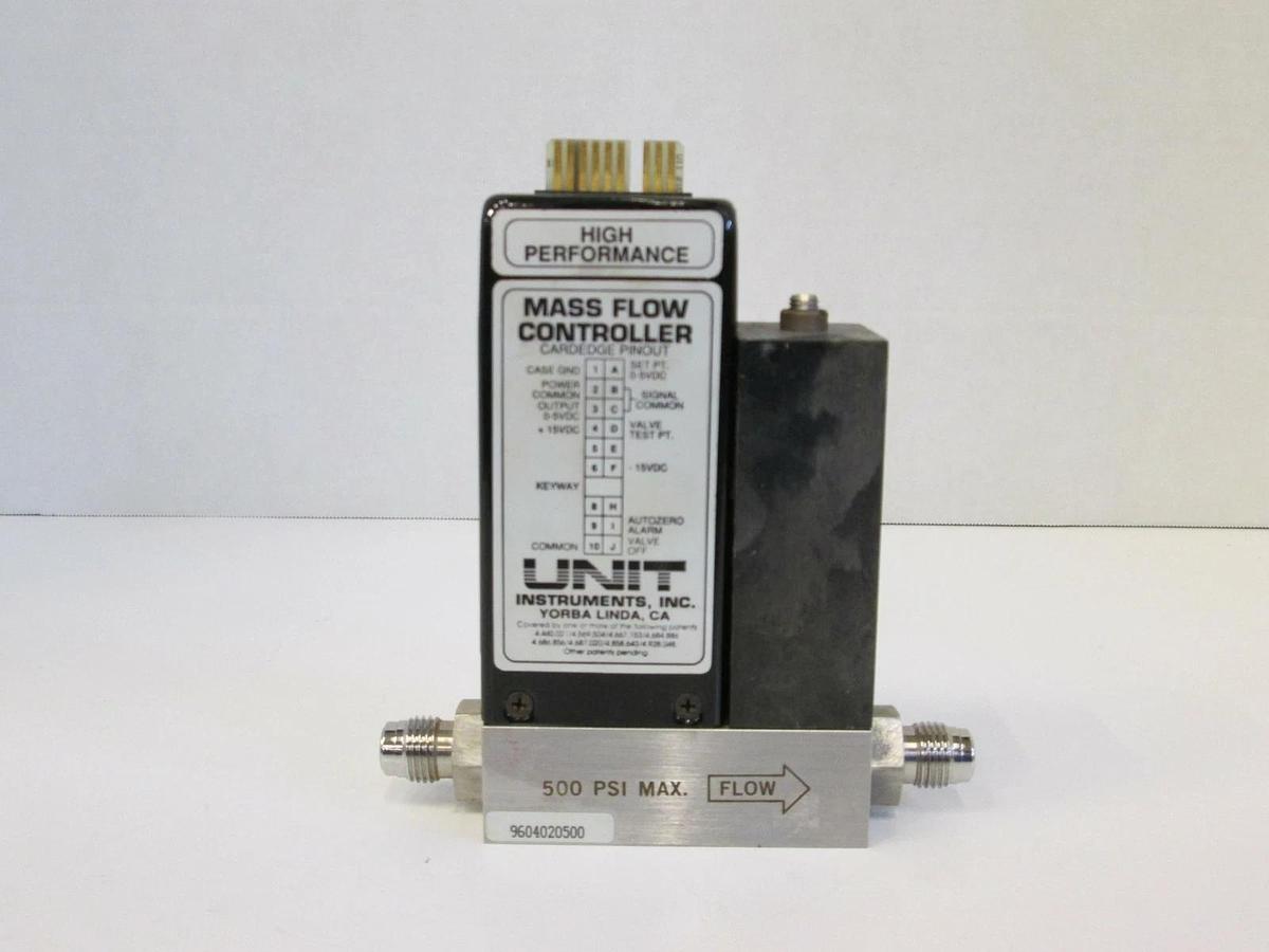 Used Unit UFC-1110A Mass Flow Controller MFC, AR, 20 SLM, 1/4" Male