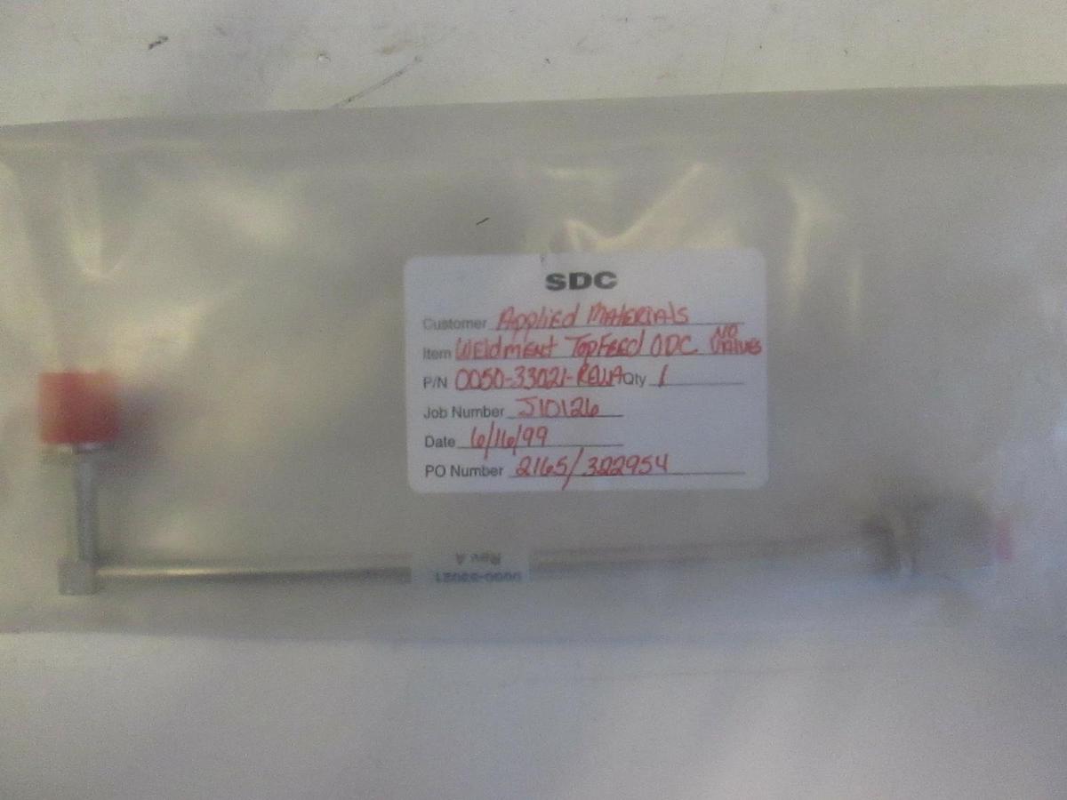 Used AMAT, 0050-33021, Weldment Top Feed ODC No Valve, New