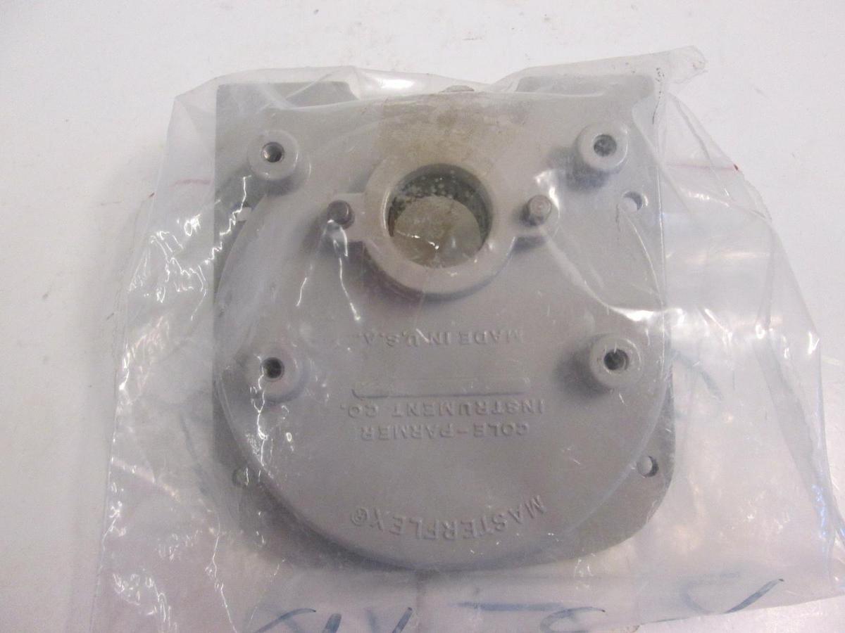 Cole Parmer Front Panel Masterflex Pumphead, No Gear, New
