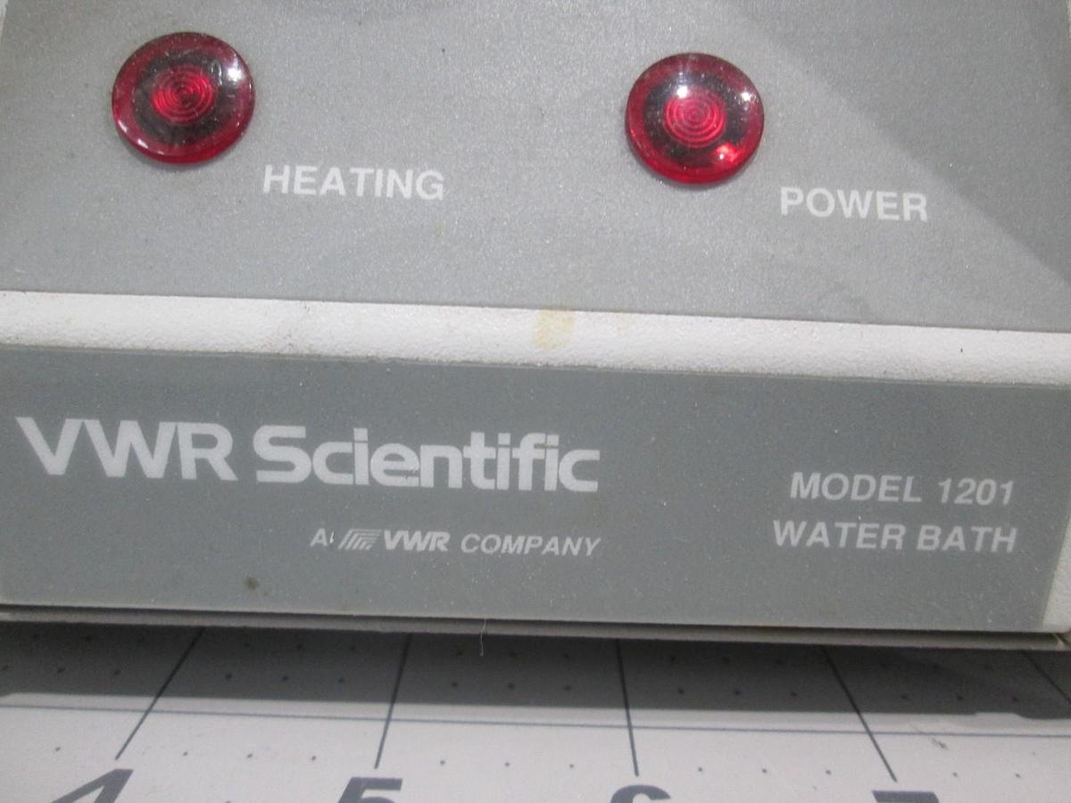 Used VWR Scientific, Model 1201, Shel-Lab Water Bath, 120V, Single Phase, No Lid, Use