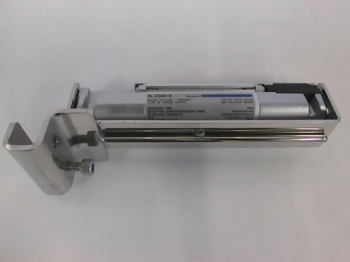 Used Keyence, SL-C08H-R, Safety Light Curtain Receiver, Used