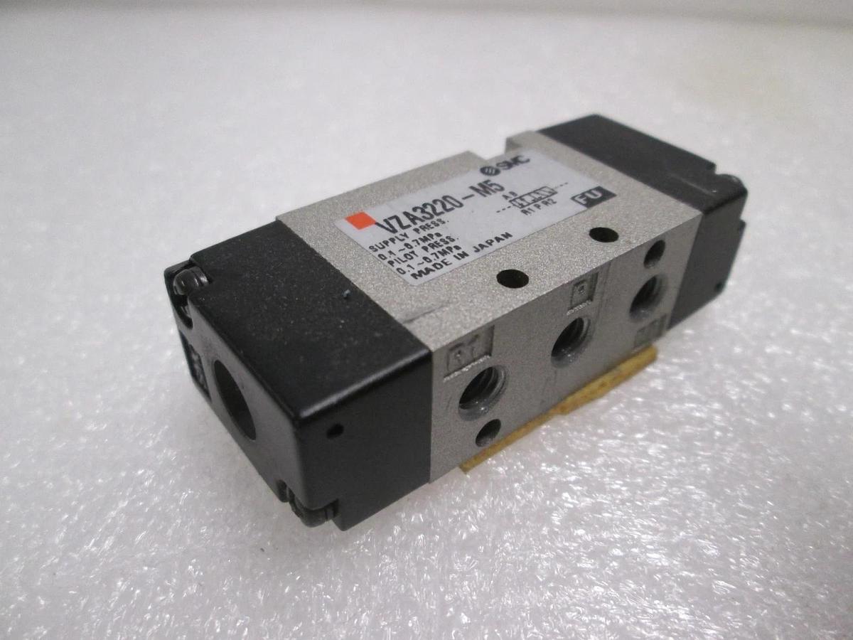 Used SMC, VZA3220-M5, 2 Port Control Valve, Used