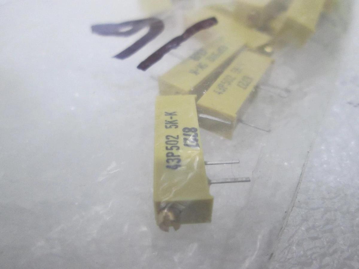 Bourns, 43P502, 5K-K, 8727, Resistor, New, Lot of 16