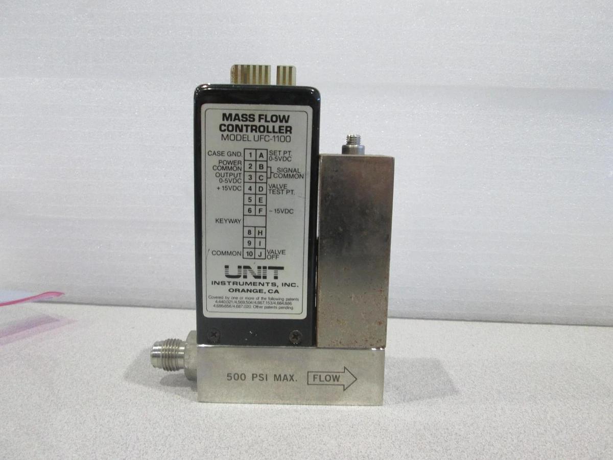 Used Unit UFC-1100 Mass Flow Controller, Gas o2, 1 SLM