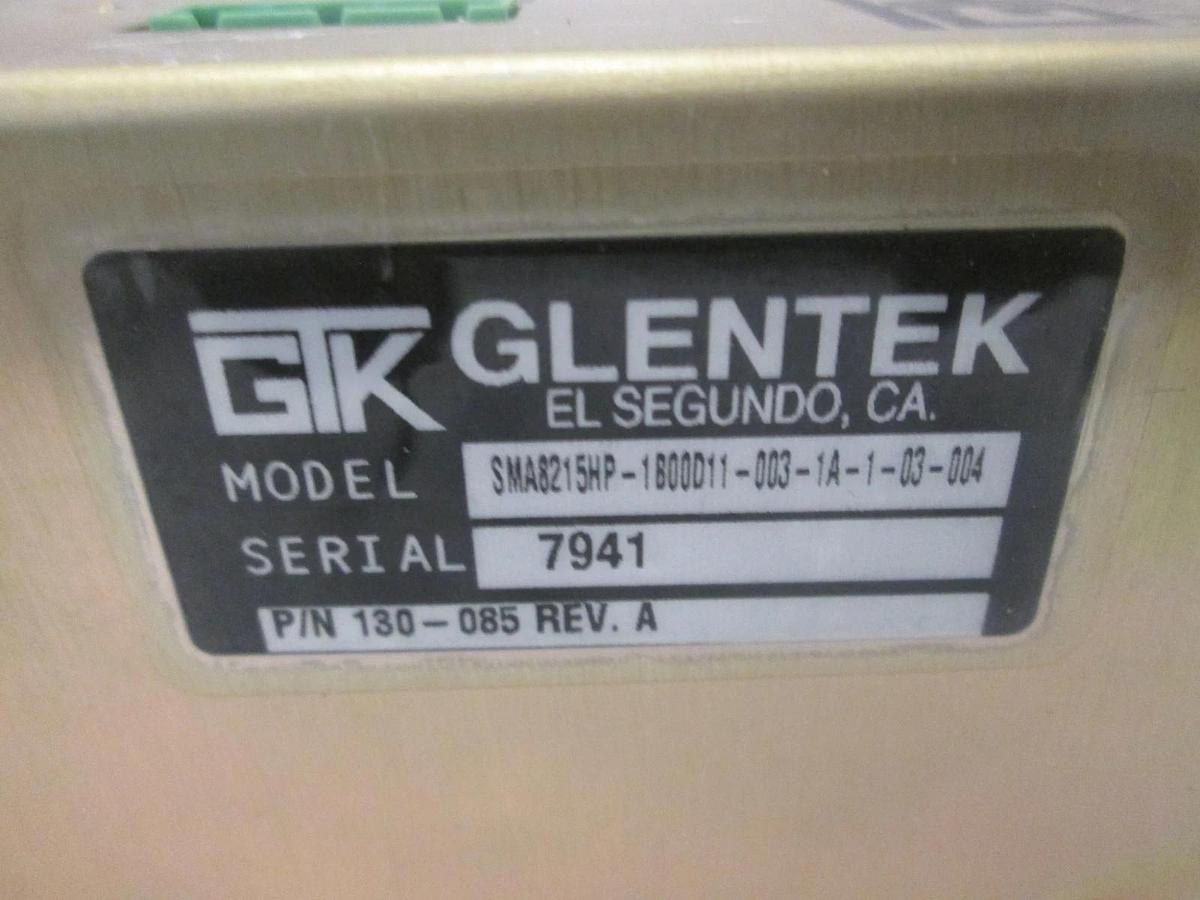 GLENTEK MOTION CONTROL SOLUTIONS, SMA8215-1A-1, BRUSHLESS AMPLIFIER, New