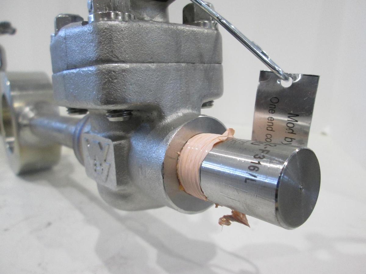 Used Williams, Double Gate Valve, 1600 PSI, FS80T62N-F316L, 1/2", New