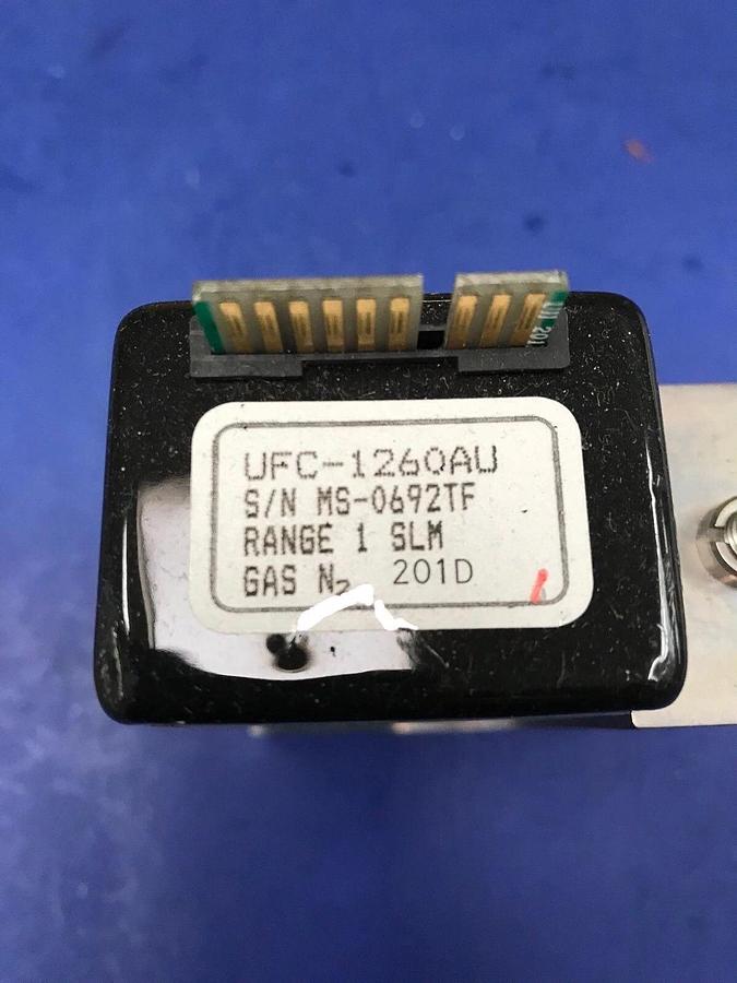 Used Unit UFC-1260AU, MFC, Mass Flow Controller, N2, 1 SLM, 1/4" MVCR, Used