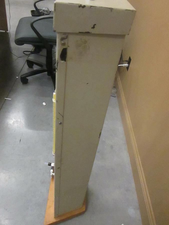 Used Brooks Instrument 1055A1, B-924-A-008-WA-A Flowmeter, 150C, volume calibration