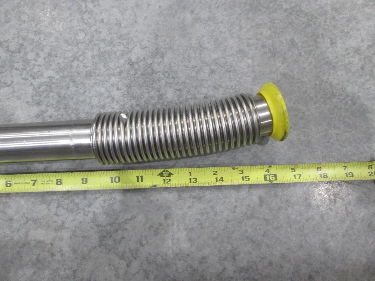 Used AMAT, 16 1/2" Elbow Bellows Weldment Pipe, Used