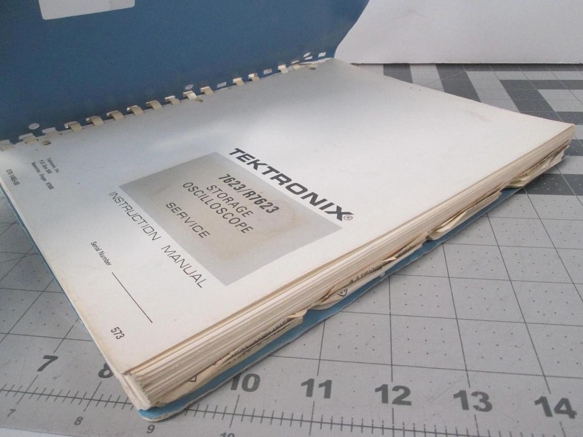 Used Tektronix, 7623-R7623, Storage Oscilloscope, Instruction Manual, Used