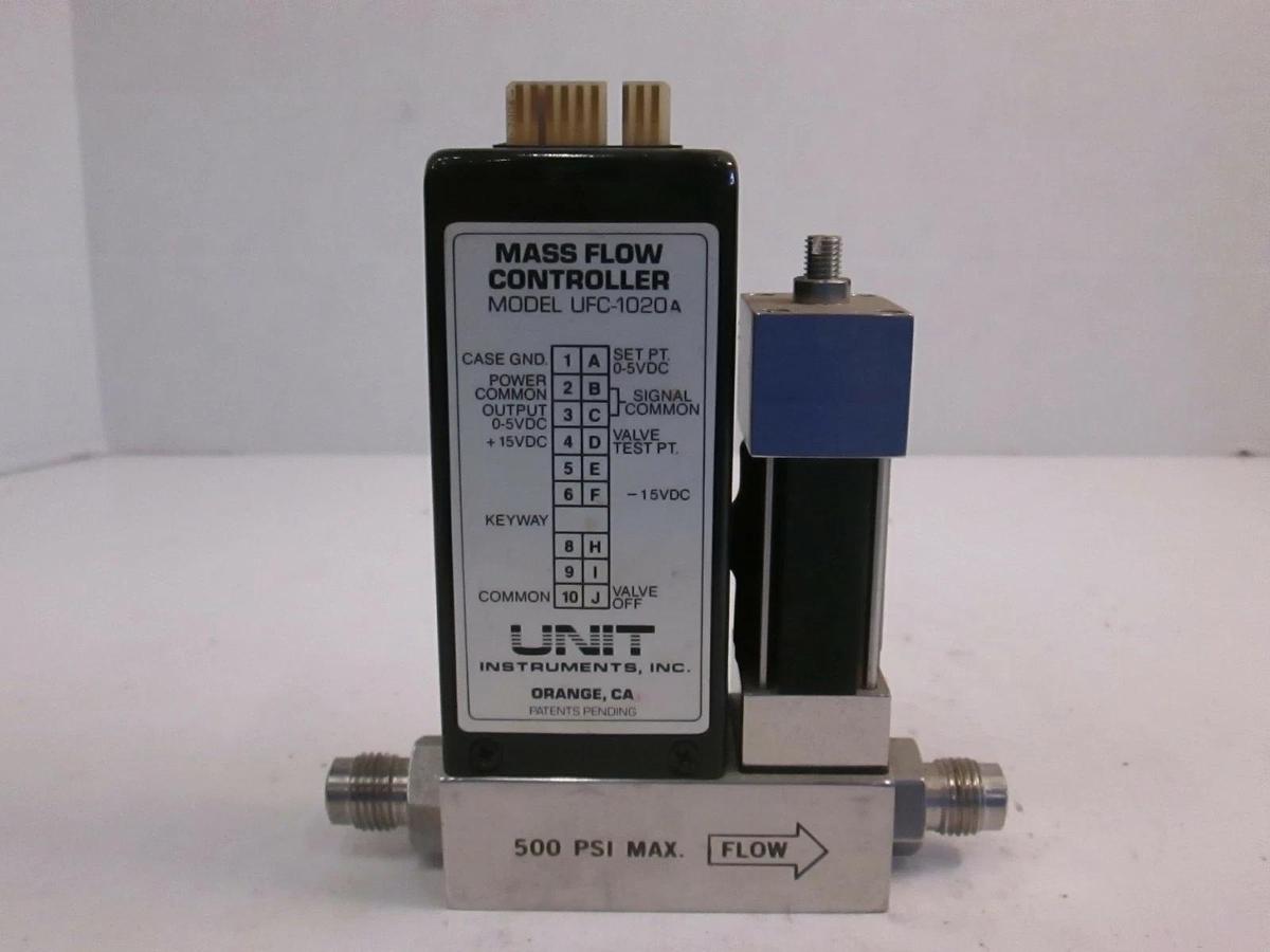 Used Unit UFC-1020A Mass Flow Controller MFC, O2, 1 SLM