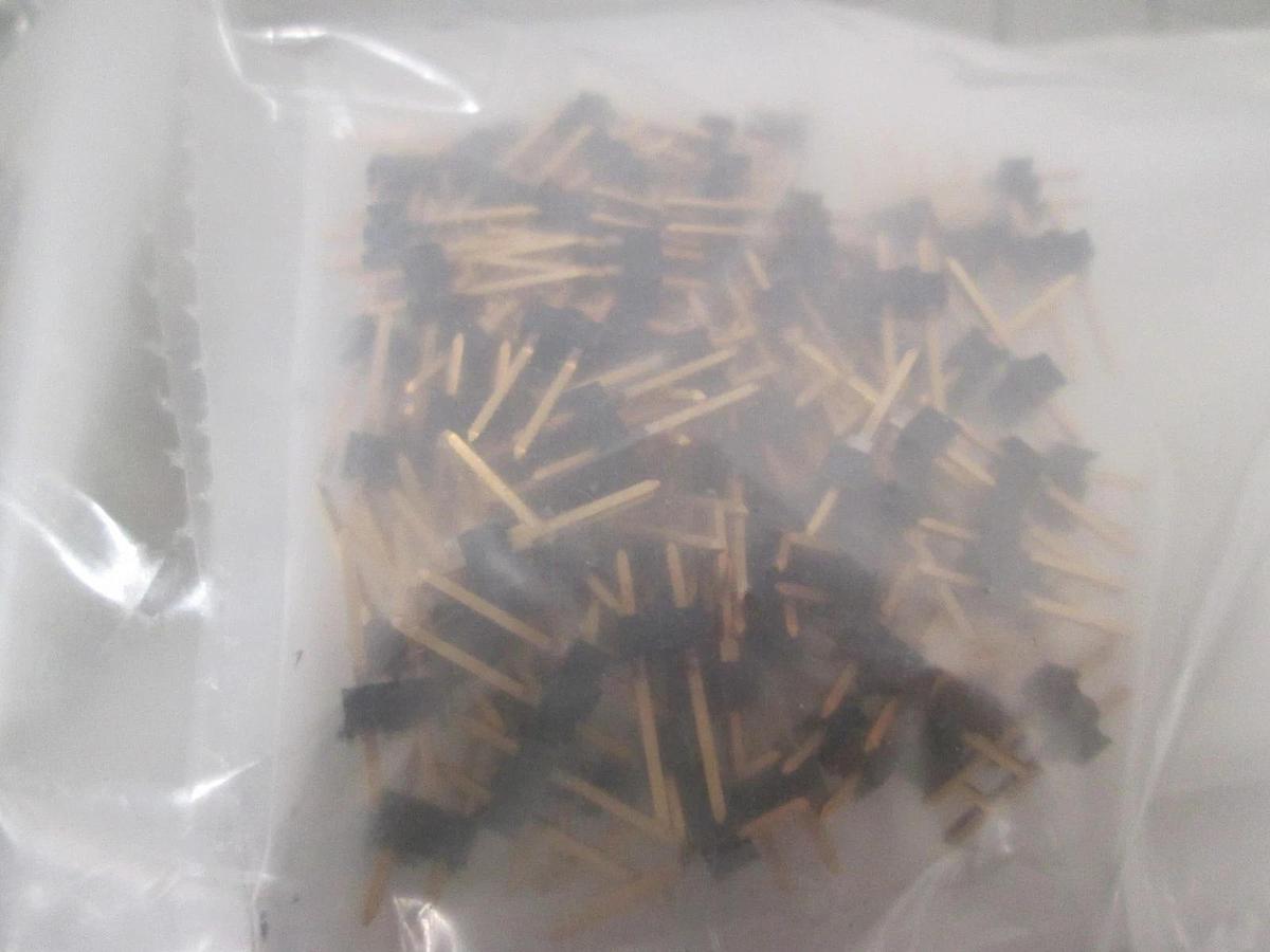 AMP, 87220-2Gold Contacts, Board to Board Connector 2 Way 1Row, New, Lot of 1000