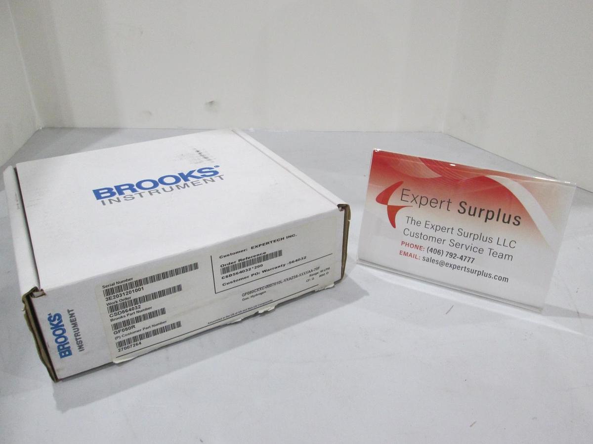 Brooks, GF080CXXC, 20000 ccm, O2 Gas, Mass Flow Controller, New