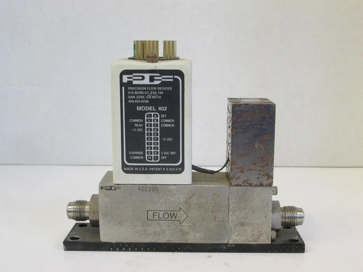 Used PFD 401 MFC, Precision Flow Devices, Mass Flow Controller, H2, 30 SLM, Used