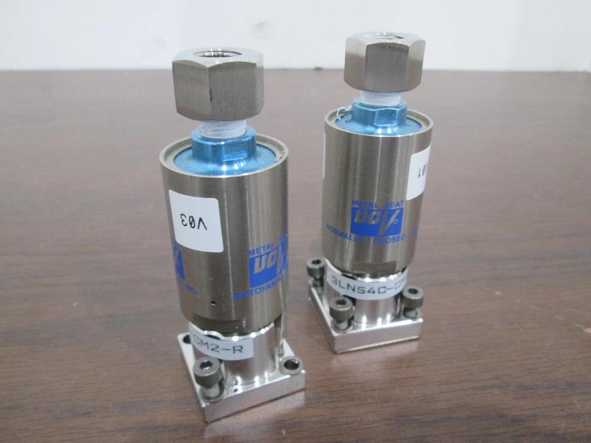 Used Motoyama, 3LNS4C-CM2-R, Metal Diaphragm Valve, Used, Lot of 2