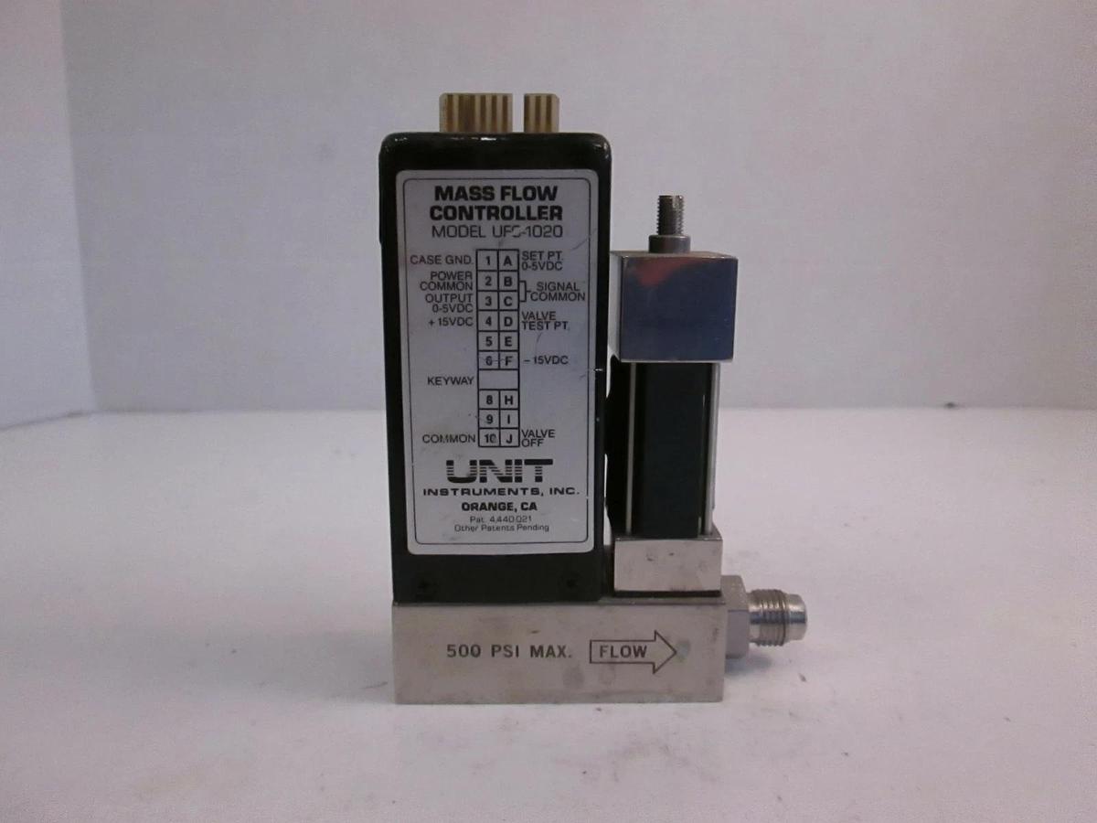 Used Unit UFC-1020 Mass Flow Controller MFC, N2, 50 SCCM