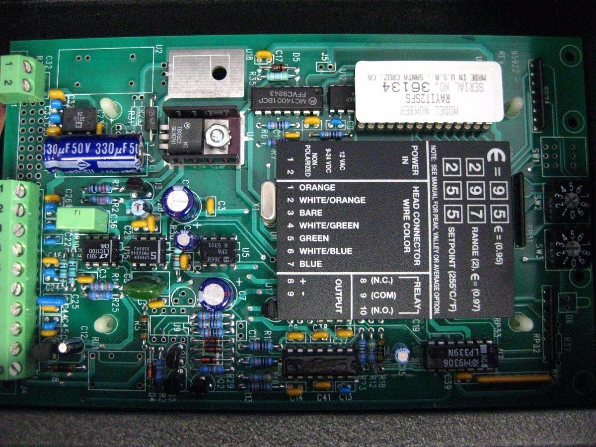 Used Raytek RAYIT2SFS, Temperature Sensor Case and PCB- No Sensor