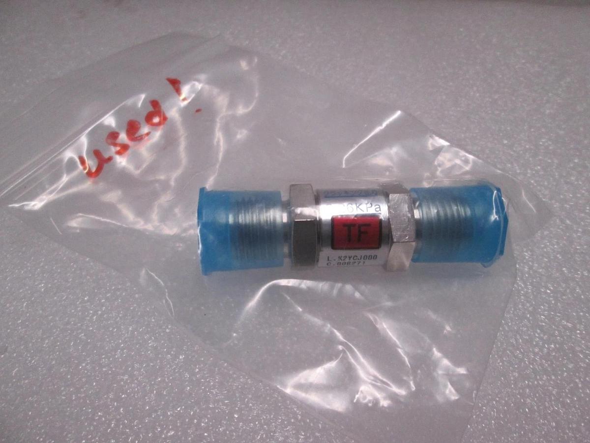 Fujikin, Check Valve, K2YCJ000, 8100906684, Used