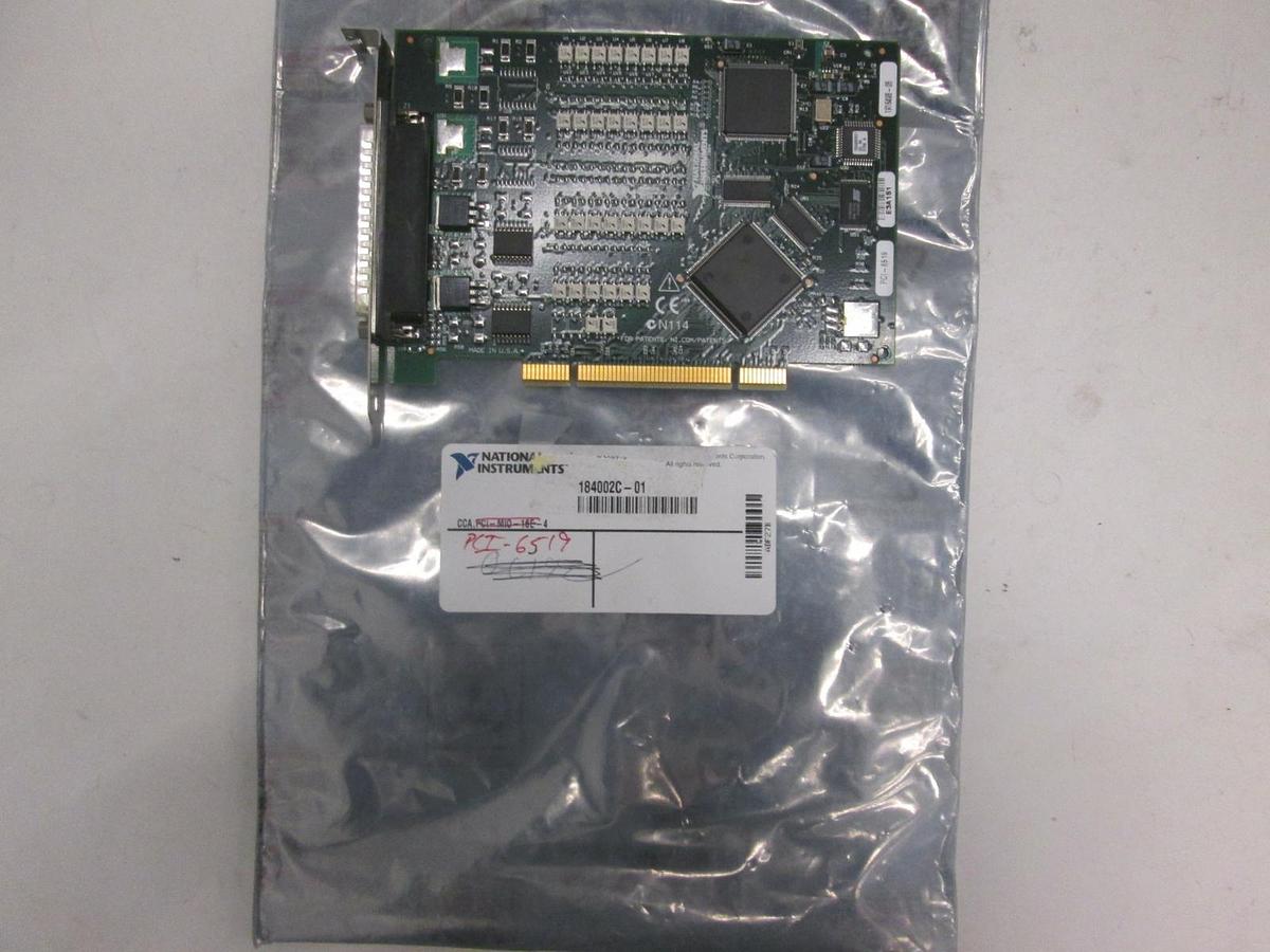 Used National Instruments, PCI-6519, Digital I/O Card, New