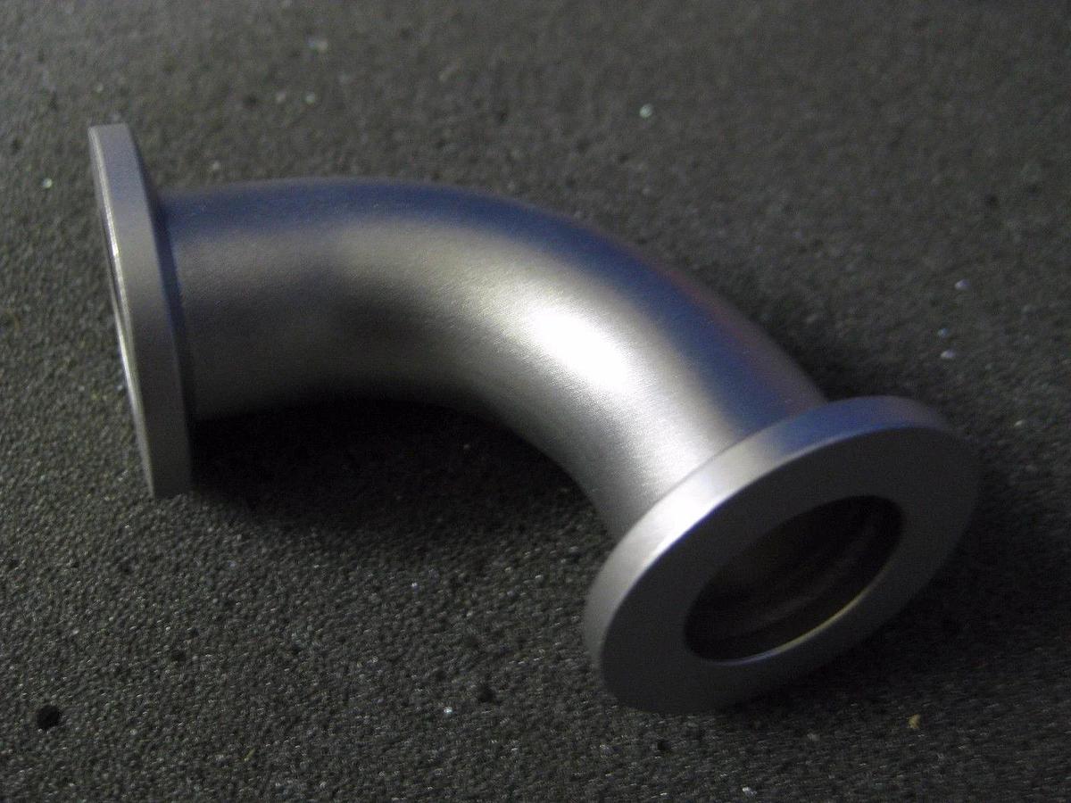 Nor-Cal 2E-NW-16H 90 Deg SS Elbow w/ NW16 Flanges, LOT of 4 NEW