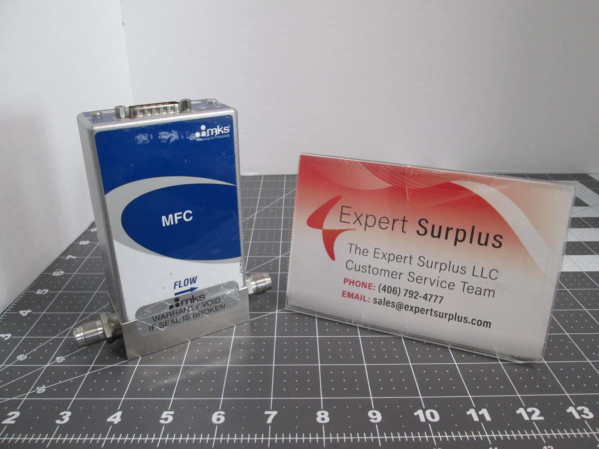 Used MKS, GE50A001203RBV010, Mass Flow Controller 2000 SCCM He Helium MFC