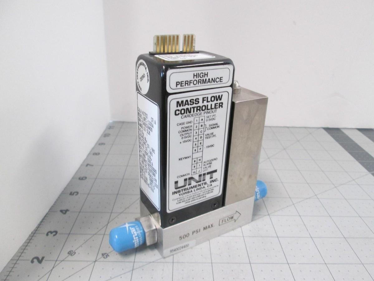 Used Unit, UFC-1200A, O2, 10 SLM, Mass Flow Controller, New