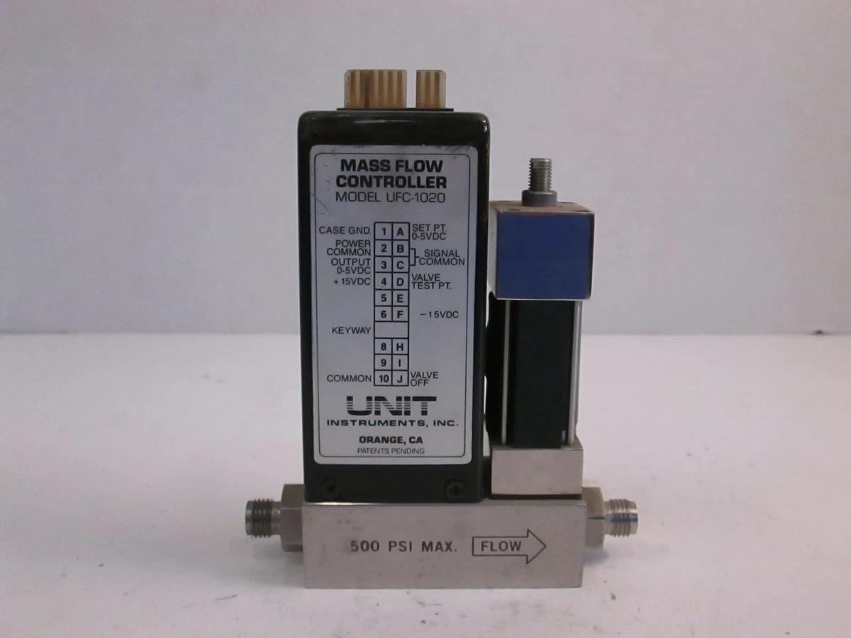 Used Unit UFC-1020 Mass Flow Controller MFC, O2, 10 SCCM