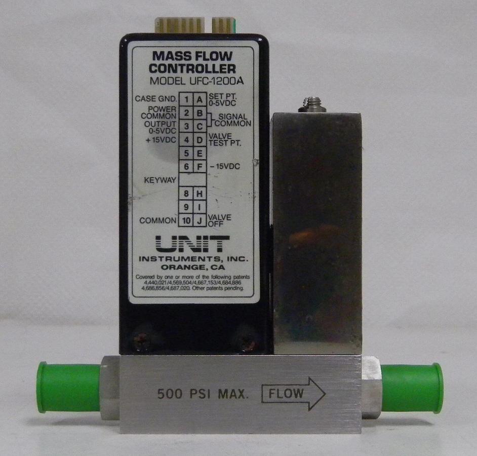 Used Unit UFC-1200A Mass Flow Controller, Gas- HCL, Range- 500 SCCM, Used
