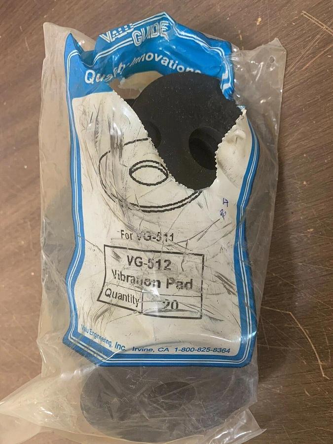 Valu VG-512 Vibration Pad for VG-511, 3.67" OD, Lot of 20 New in Open Package