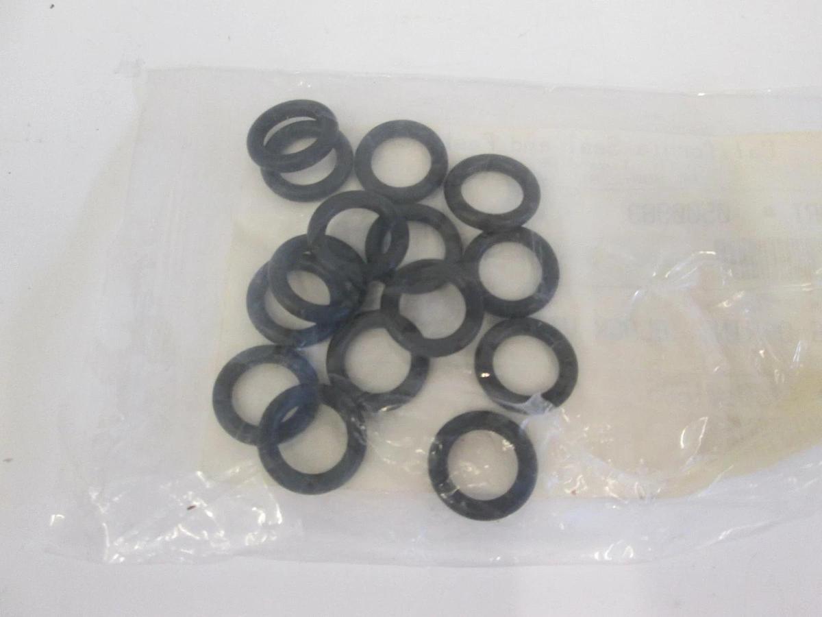 California Seal, 0500983, Silicone Black Viton -206, O-Ring Lot of 16