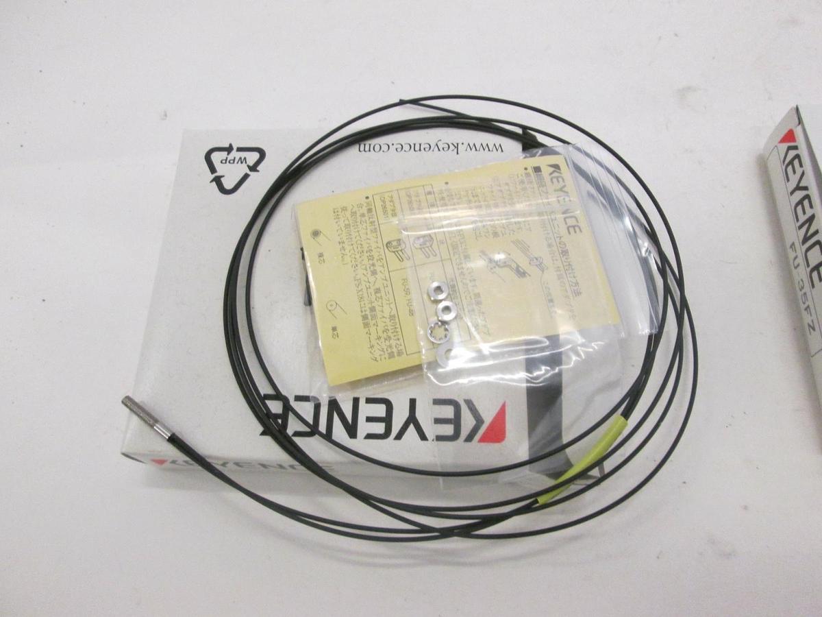 Keyence, Fiber Optic Sensor, FU-35FZ, New, Lot of 2