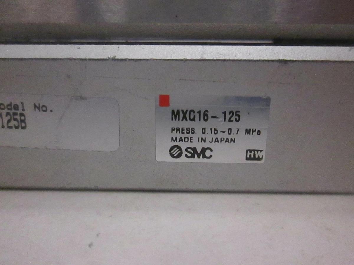 Used SMC, Slide Table, MXQ16-125, Used